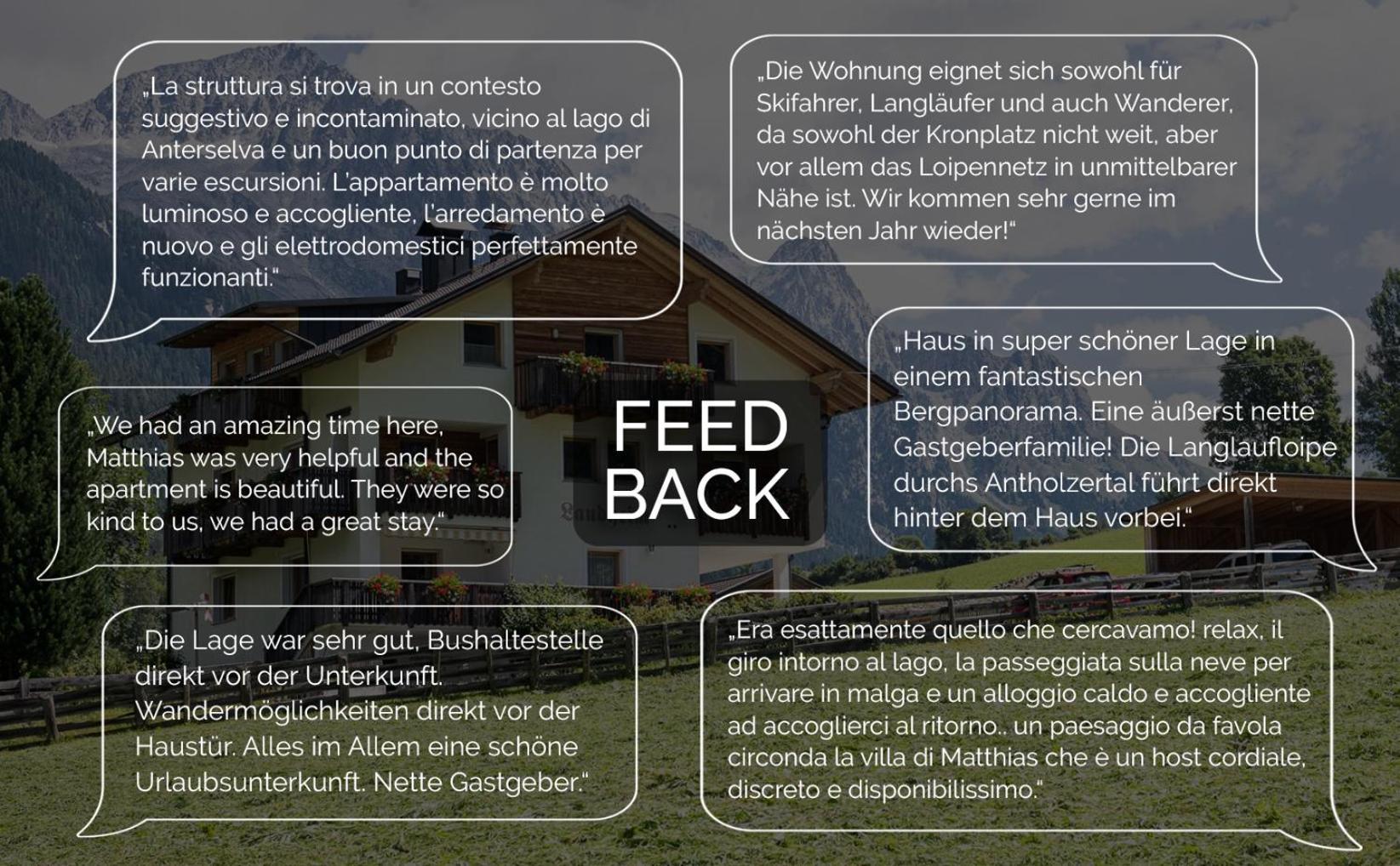 Apartments Nature Apis Landheim Anterselva di Mezzo Dış mekan fotoğraf